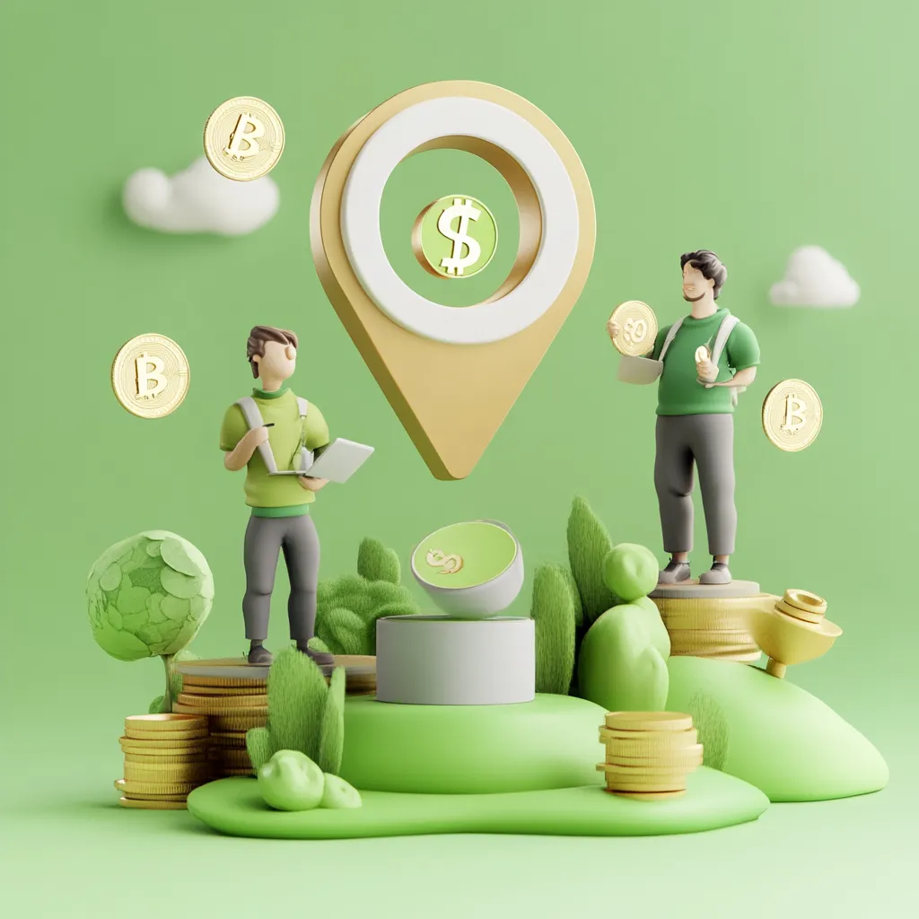 Render en 3d de freelancers de Upwork